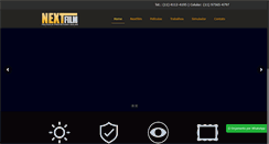 Desktop Screenshot of nextfilm.com.br